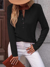 Solid Color Long Sleeve Hollowed Leisure Shirt