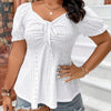 Elegant Spring And Summer Short Sleeved T-shirt