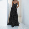Elegant Casual Dotted Prints Dress