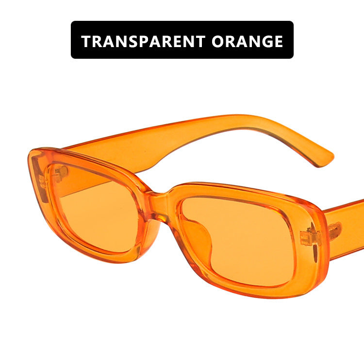 Small Frame Sunglasses Women's Fashion Rectangular Sunglasses