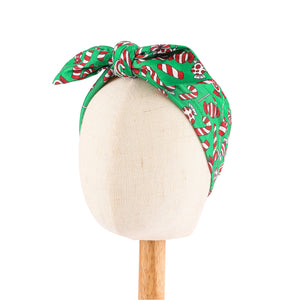 Christmas Style Children's Hat Bow Headscarf